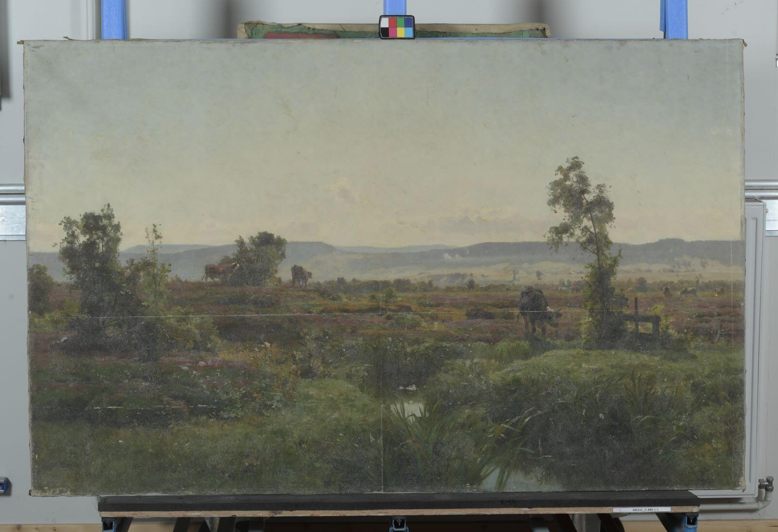 Champ de bruyères, Émile Isenbart, 1888