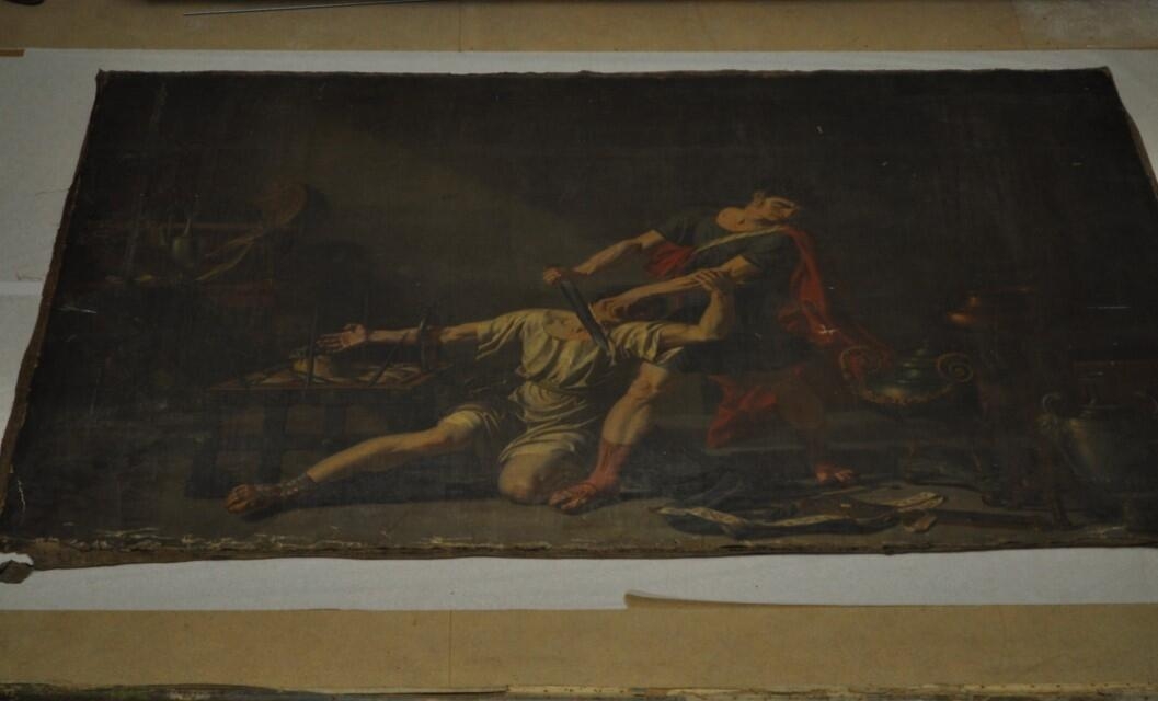 Agamède et Trophonius, Jean Charles Tardieu, 1820 vers