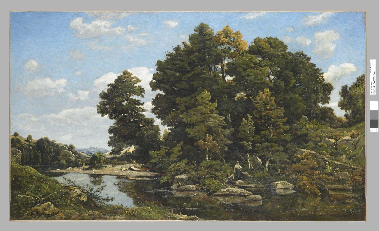 Vallée de l'Aumance, Henri Harpignies, 1874