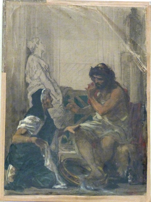 Ulysse reconnu par sa nourrice Euryclée_0
