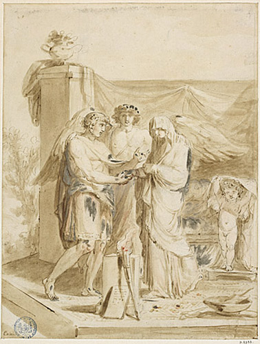 Allégorie de l'Hyménée, Antoine François Callet, 18e siècle, 19e siècle