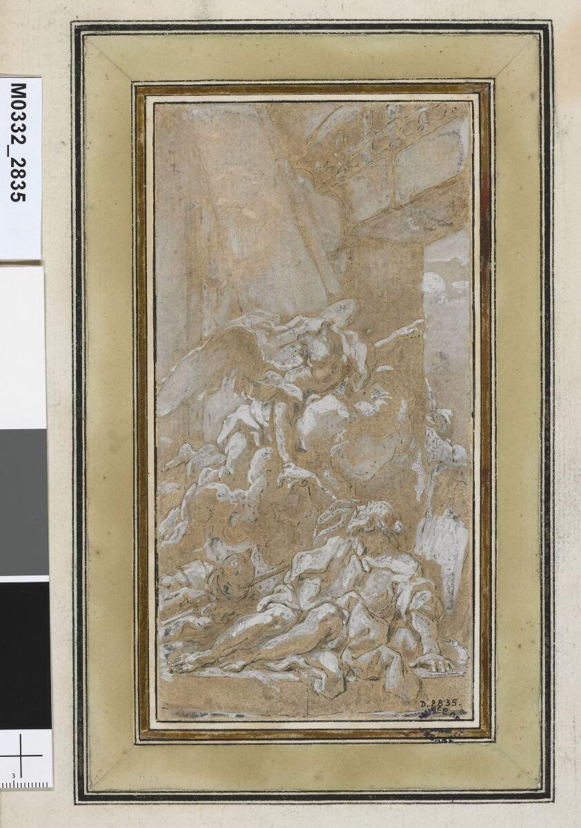 Saint Pierre délivré de prison par un ange, Louis Durameau, 1765 entre,1767 et