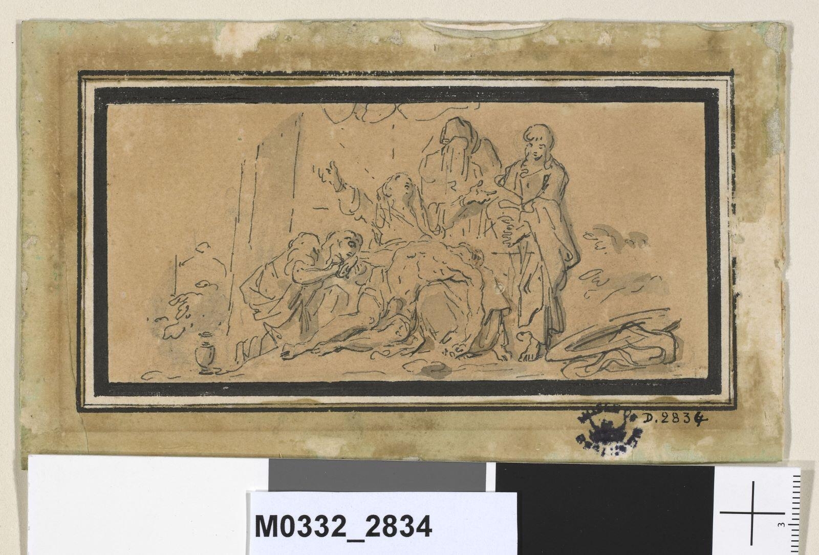 La Déposition de Croix, Louis Durameau, 1764 vers