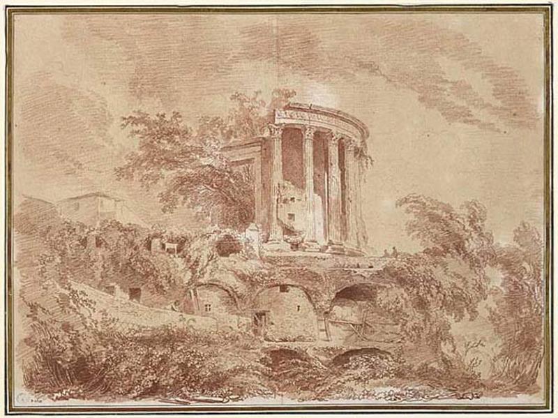 Les temples de Vesta et dit de la Sibylle, à Tivoli_0