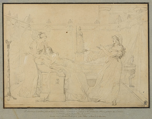 Le Songe de Lucien, Guillaume Lethière, 1809