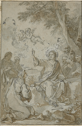 Le Sermon sur la montagne, Charles Natoire, 1760 vers,1764