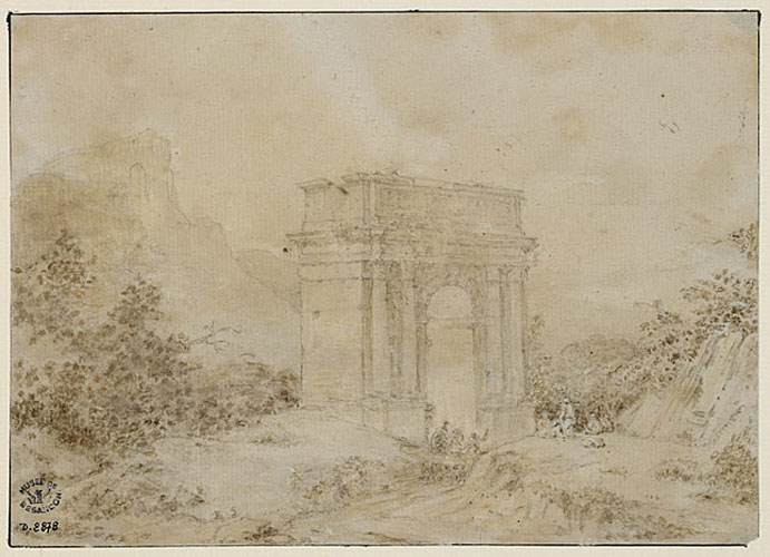 L'arc de Suse, Pierre Adrien Pâris, 1774