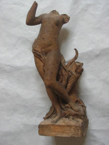 Diane sortant du bain, Pierre François Berruer, 18e siècle