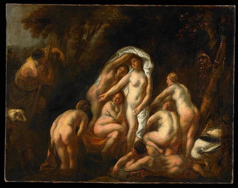 Diane et Actéon, Jacob Jordaens, 17e siècle