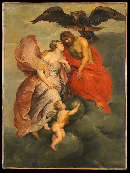 Vénus implorant Jupiter, Pieter van Mol, 17e siècle