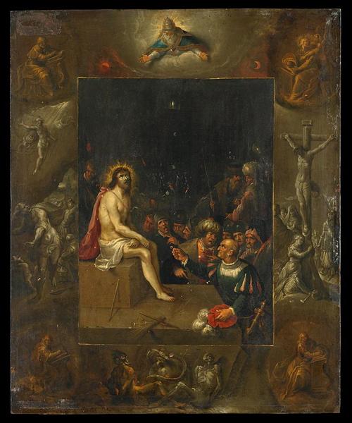 Le Christ aux outrages/Dieu le Père/La Résurrection/Les Enfers/Les Evangélistes_0