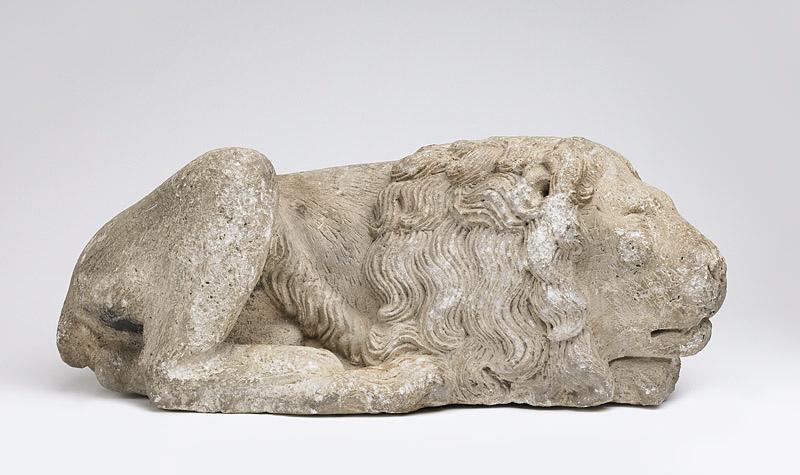 Lion couché, Jean de La Huerta, 2e quart 15e siècle, 3e quart 15e siècle