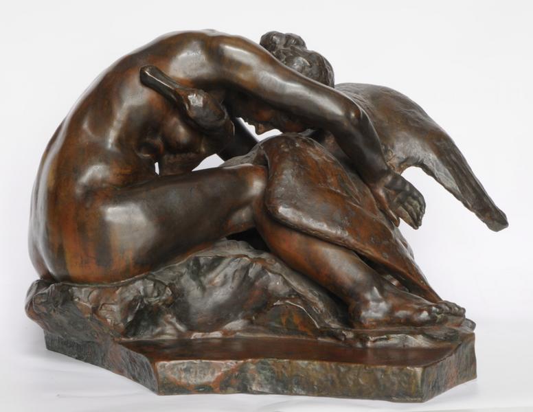 Léda et le cygne, Jules Desbois, 1891 vers