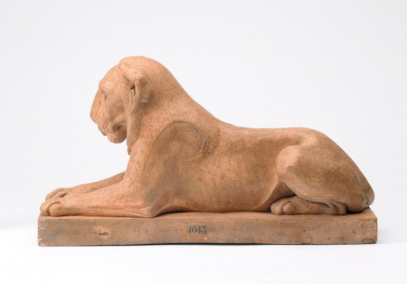 Lion égyptien du Capitole, François Nicolas Delaistre, 1778 vers