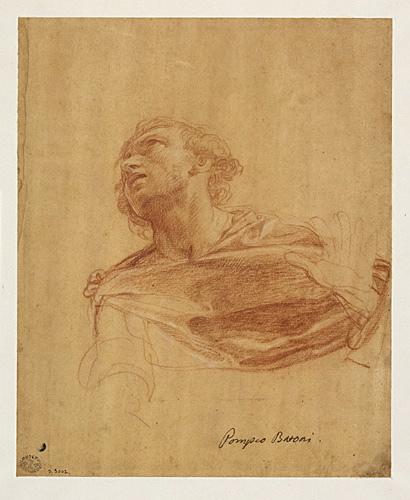 La chute de Simon le Magicien : étude de l'empereur Néron, Pompeo Batoni, 1746-1755