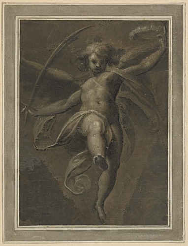 Ange tenant une palme, Cristoforo Roncalli, 1604-1605
