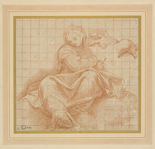 La Vierge assise, Cristoforo Roncalli, 1605-1610