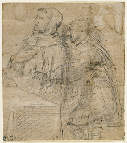 Étude pour Le Miracle de saint Dominique, Giovanni Antonio Sogliani, 1536 vers
