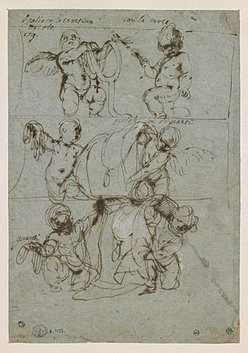 Anges avec des vêtements sacrés, Daniele Crespi, 1629 vers
