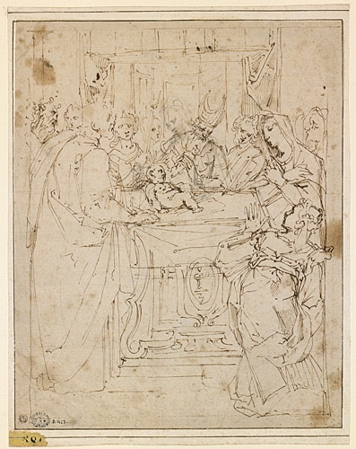 La Présentation au temple, Antonio Cimatori, 1600 vers