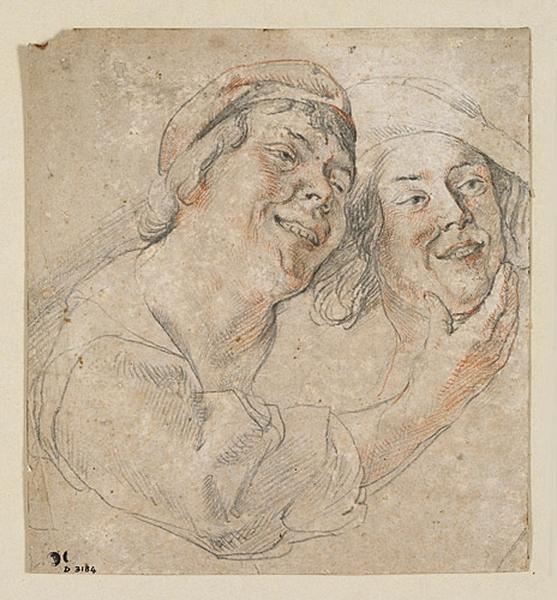 Couple d'amoureux, Jacob Jordaens, 17e siècle