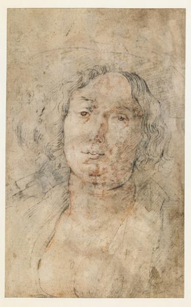 Amphitrite entourée des naïades et des tritons (recto) ; Portrait de femme en buste de face (verso)_1