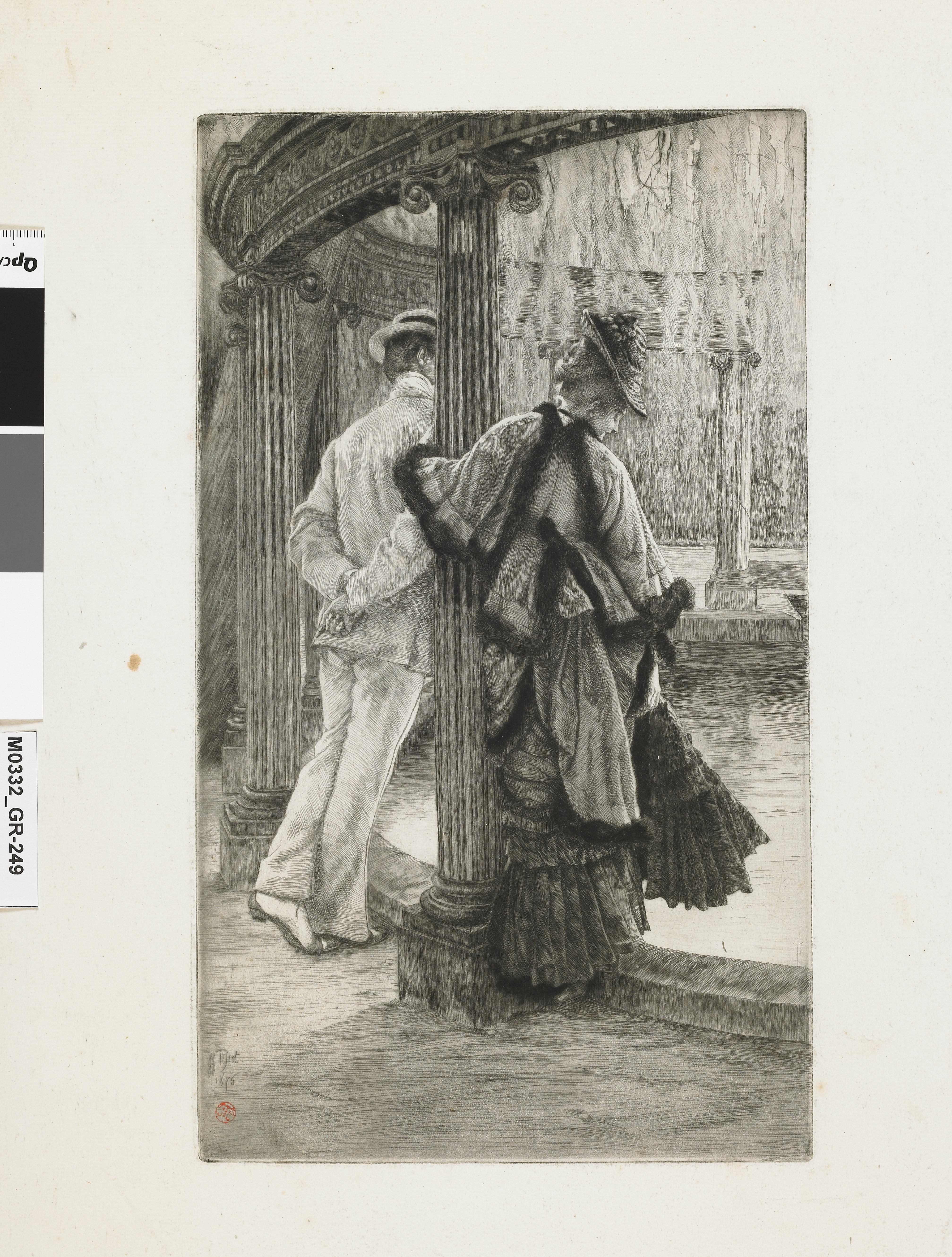 Querelle d'amoureux, James Tissot, 1876