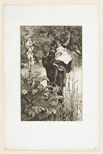 Le veuf, James Tissot, 1877