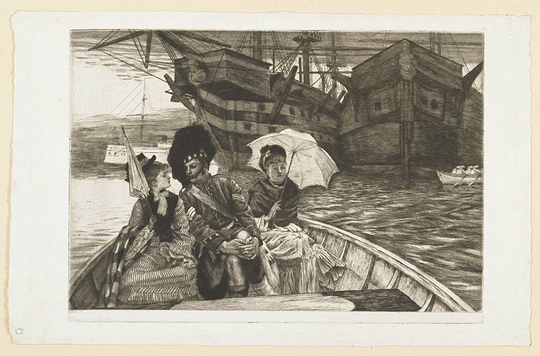 Entre les deux mon coeur balance, James Tissot, 1877