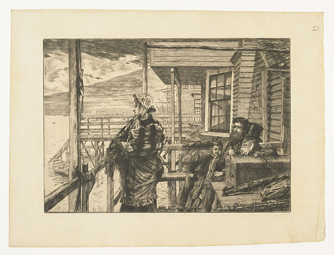 L'auberge des Trois Corbeaux, James Tissot, 1877