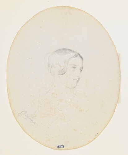 Portrait de la comtesse de Magnoncourt, Jean Gigoux, 19e siècle