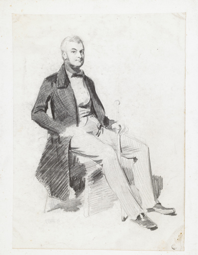 Portrait de Désiré-Joseph Véjux, Jean Gigoux, 19e siècle