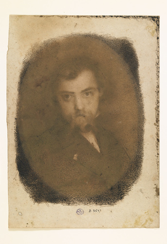 Autoportrait, Jean Gigoux, 19e siècle