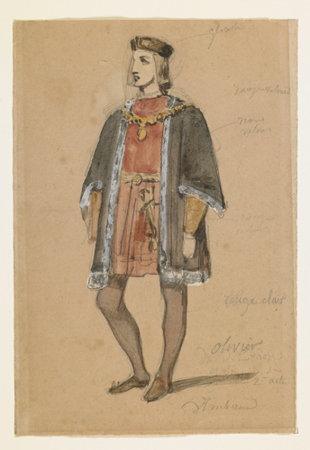 Olivier, Jean Gigoux, 19e siècle