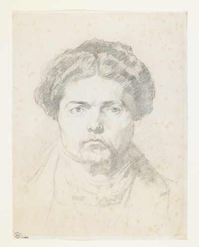 Portrait du vicomte d'Andert, Jean Gigoux, 19e siècle