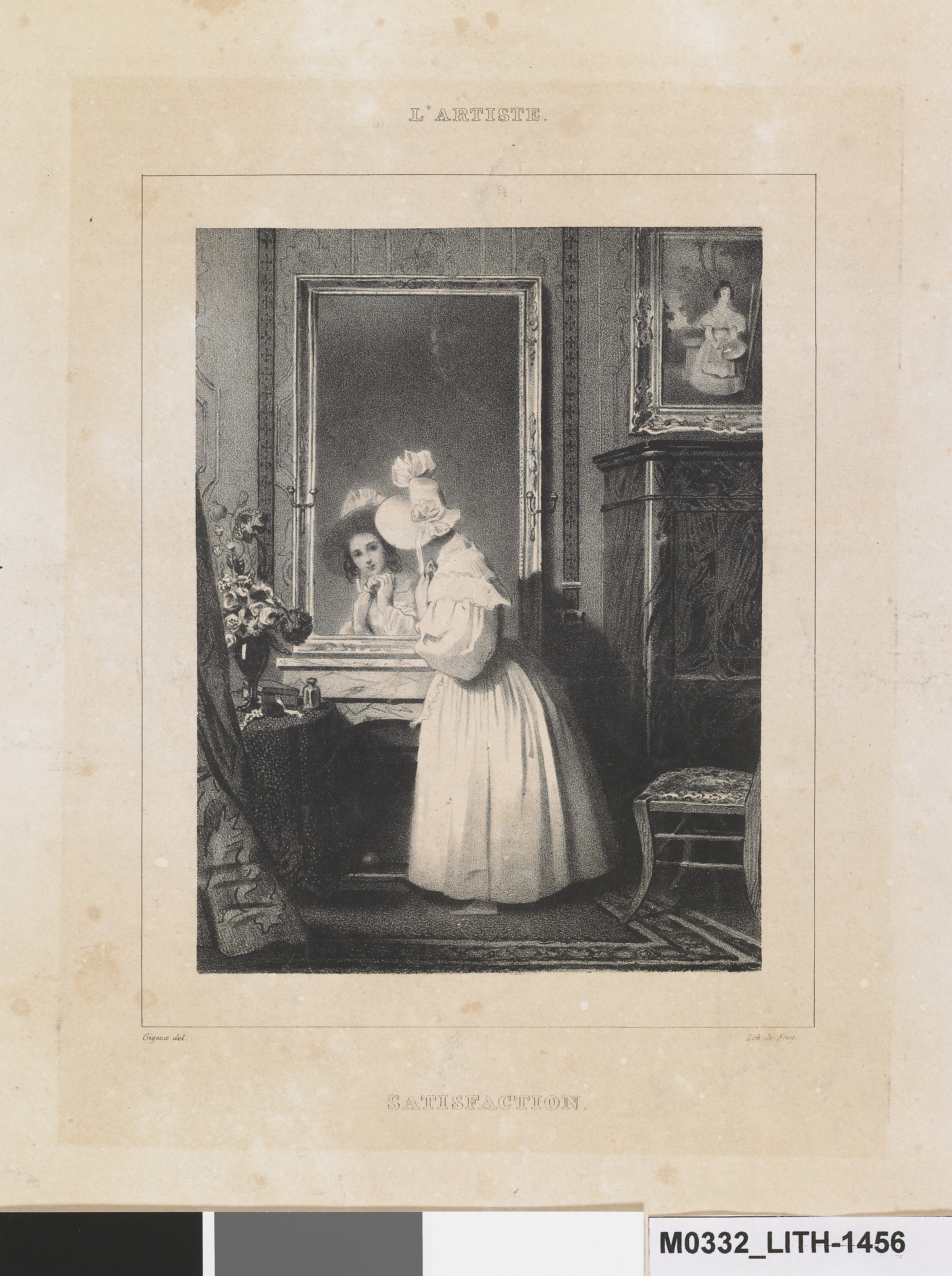 Satisfaction, Jean Gigoux, 1832
