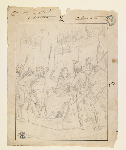 Etude pour La Prise de Rome par les Gaulois_0