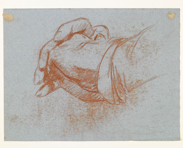 Etude de mains jointes (recto) ; Etude de mains (verso)_1