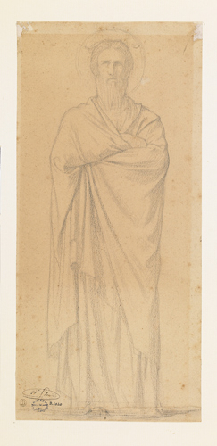 Le prophète Joël, Hippolyte Flandrin, 19e siècle