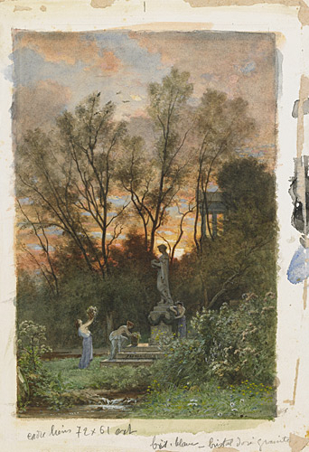 Offrande à Cérès, Louis Français, 19e siècle