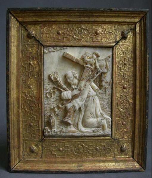 Saint Bernard de Clairvaux portant les instruments de la Passion_0