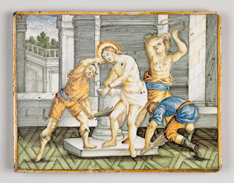 Plaque : Flagellation du Christ_0