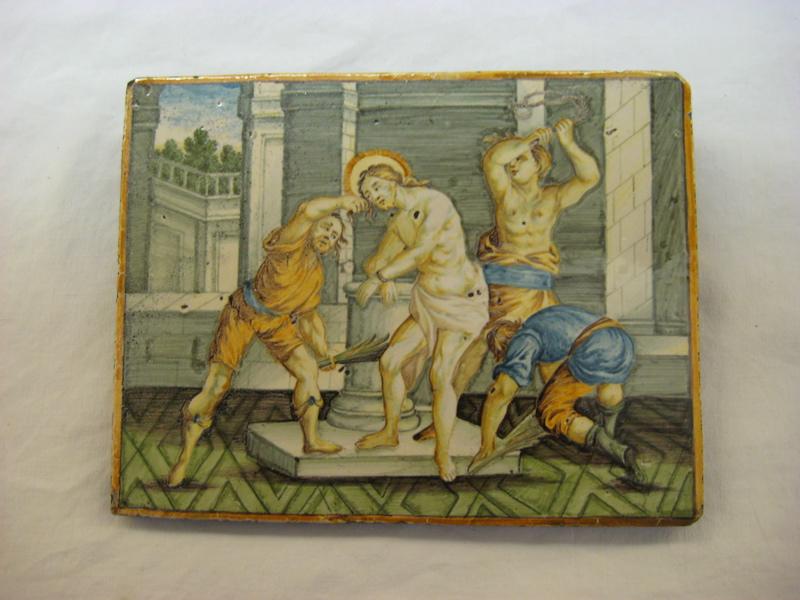 Plaque : Flagellation du Christ_3