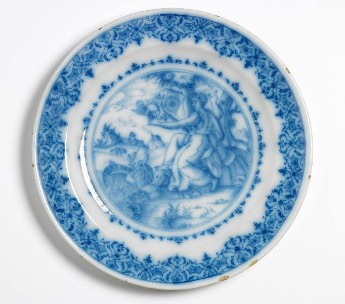 Assiette femme oiseau_0