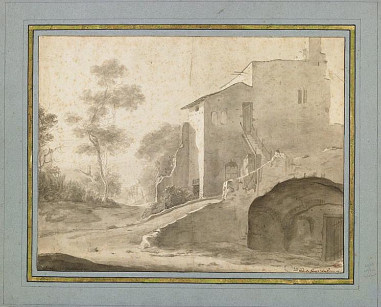 Maison dans un site boisé_0