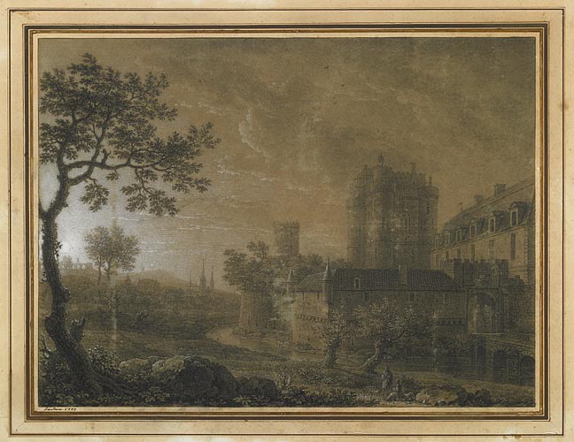 Le Donjon de Vincennes, Simon-Mathurin Lantara, 1777