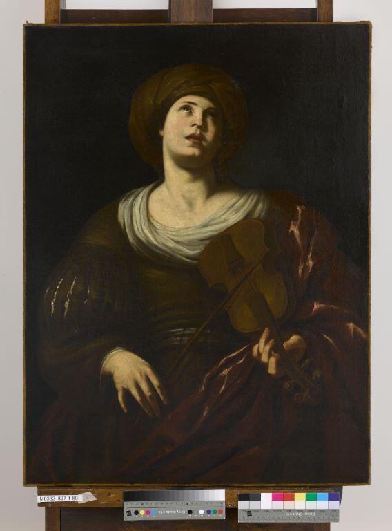 Sainte Cécile, Massimo Stanzione, 17e siècle
