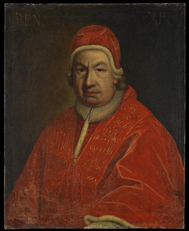 Le pape Benoît XIV, Agostino Masucci, 18e siècle