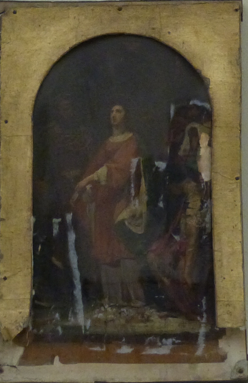 Sainte Philomène conduite au martyre, Édouard Baille, 1839 vers
