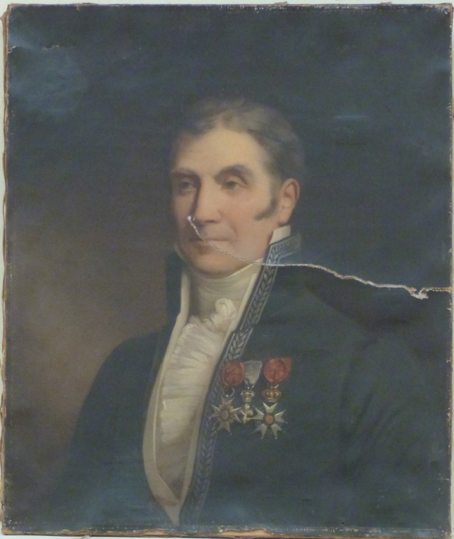 Le marquis Terrier de Santans, Édouard Baille, 1863